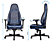 NOBLECHAIRS ICON Real Leather - Gaming Stuhl (Midnight blau/Schwarz)