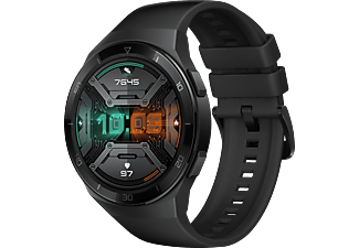 Smartwatch HUAWEI Huawei Watch GT 2e Smartwatch Metall, Kunststoff  Fluorelastomer/Thermoplastisches Polyurethan, 140-210 mm, Graphite Black |  MediaMarkt