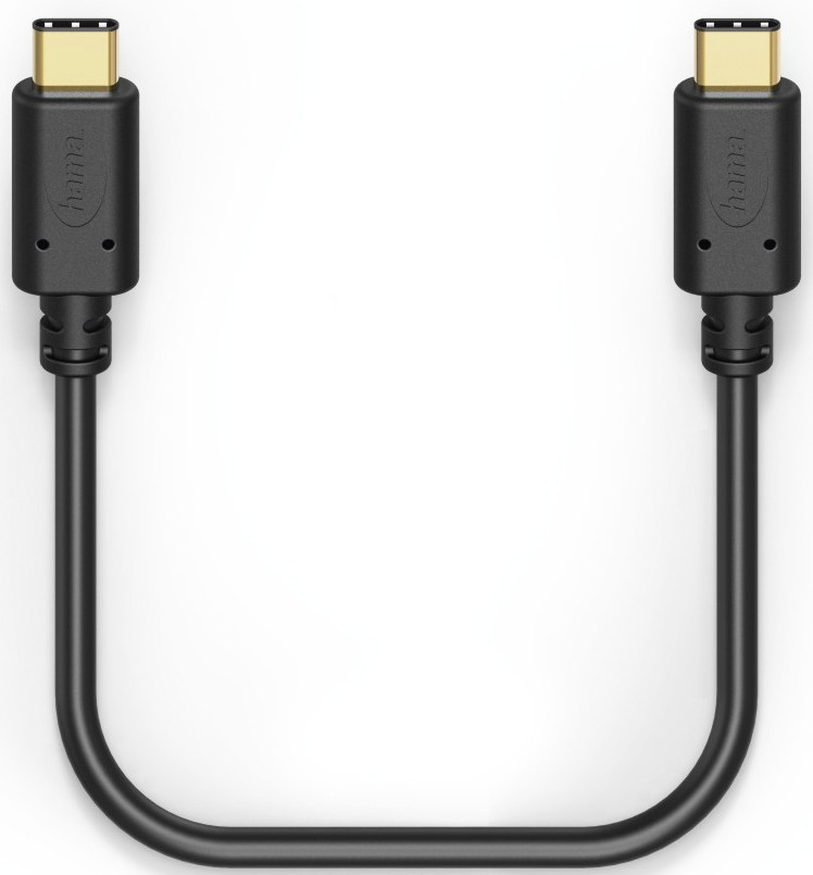 HAMA USB-C-kabel - USB-C 1.5 m Zwart (183329)