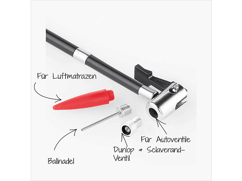 FISCHER 50375 Akku-Kompressor mit Powerbank
