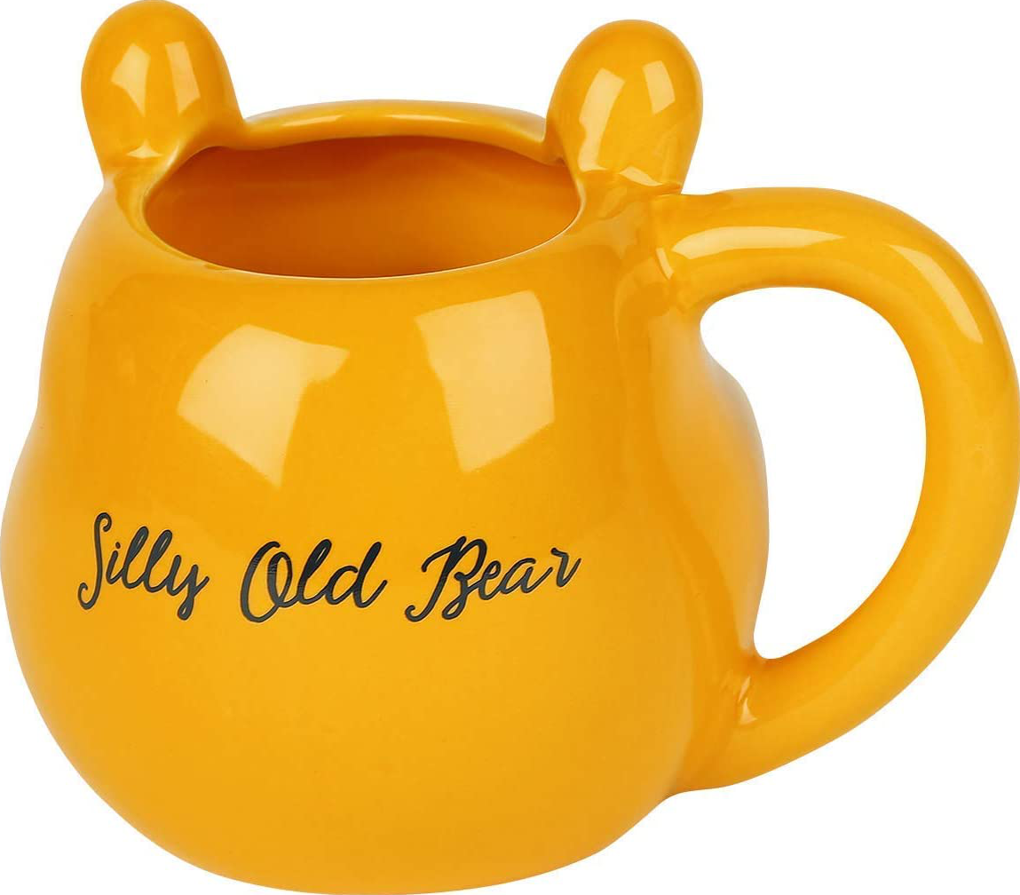 ABYSSE CORP Winnie Pooh - Tasse (Jaune/Noir)