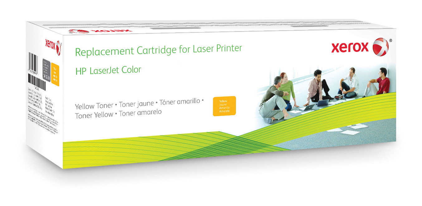 Cartucho de tóner - Xerox 006R03470, Amarillo, Compatible con HP Colour LaserJet Enterprise M552,