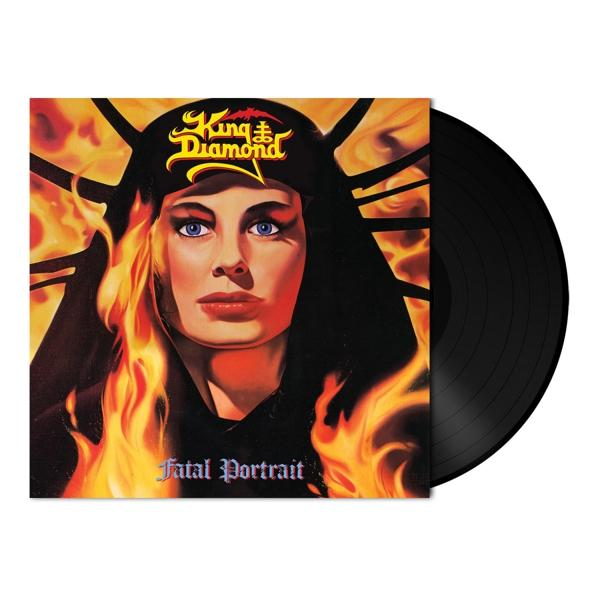 King Diamond - FATAL GR/BLACK VINYLPOSTER) - (Vinyl) (LTD.180 PORTRAIT