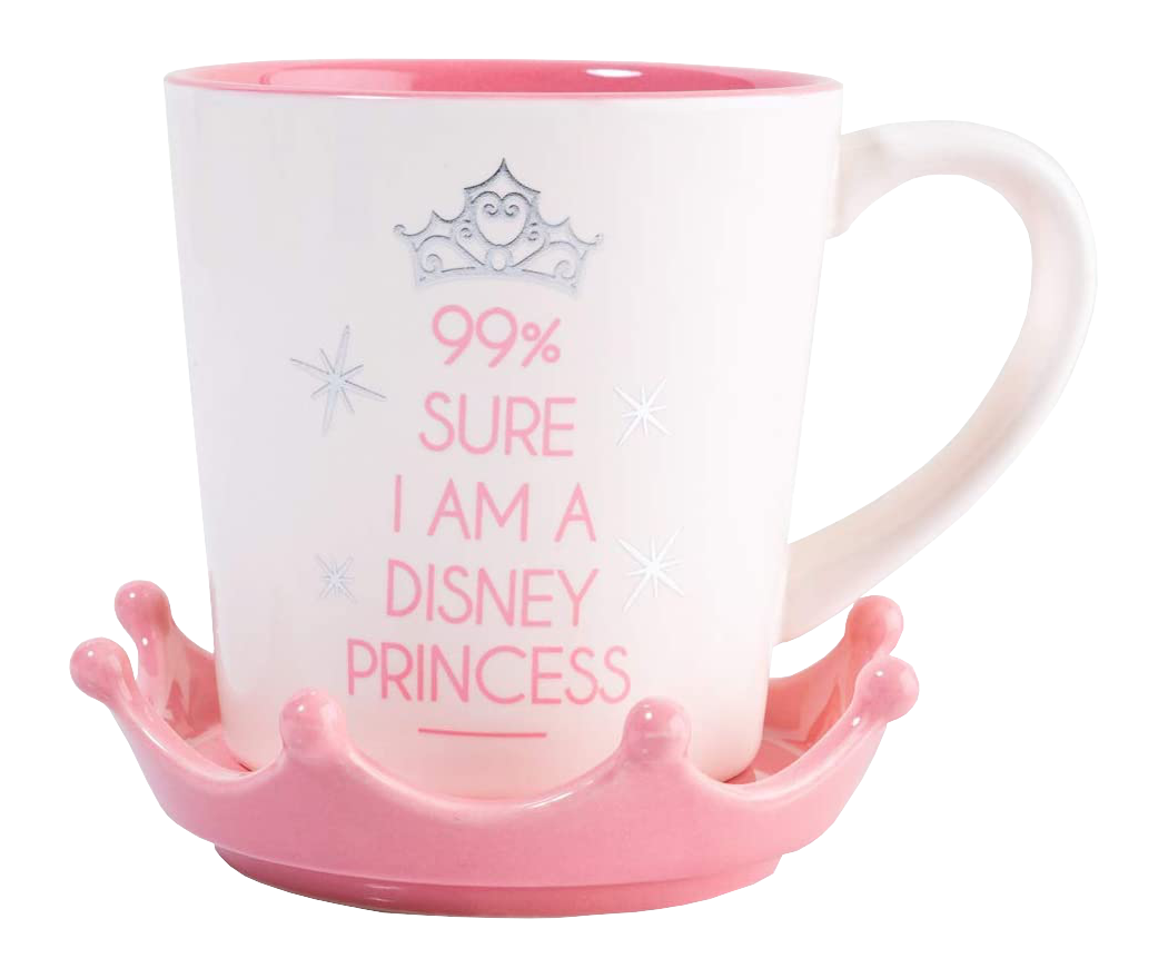 HALF MOON BAY LIMITED 99% Sure I Am A Disney Princess - Tasse (Mehrfarbig)