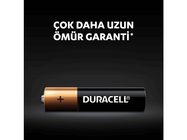 DURACELL 4'lü AAA İnce Kalem Pil_1