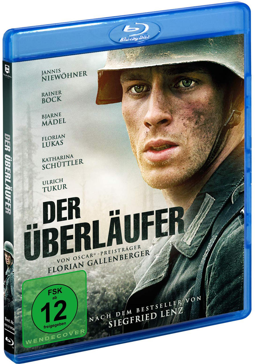 Blu-ray Disc Hülle mit Filmplakat mit Mann in Uniform.