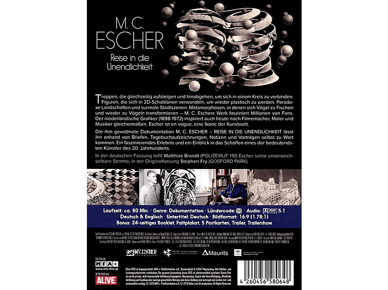 Thumbnail - M.C.Escher-Reise in die Unendlichkeit (Special DVD