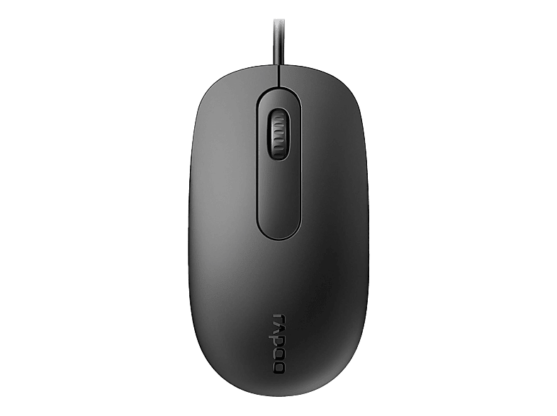RAPOO N200 - Maus (Schwarz)