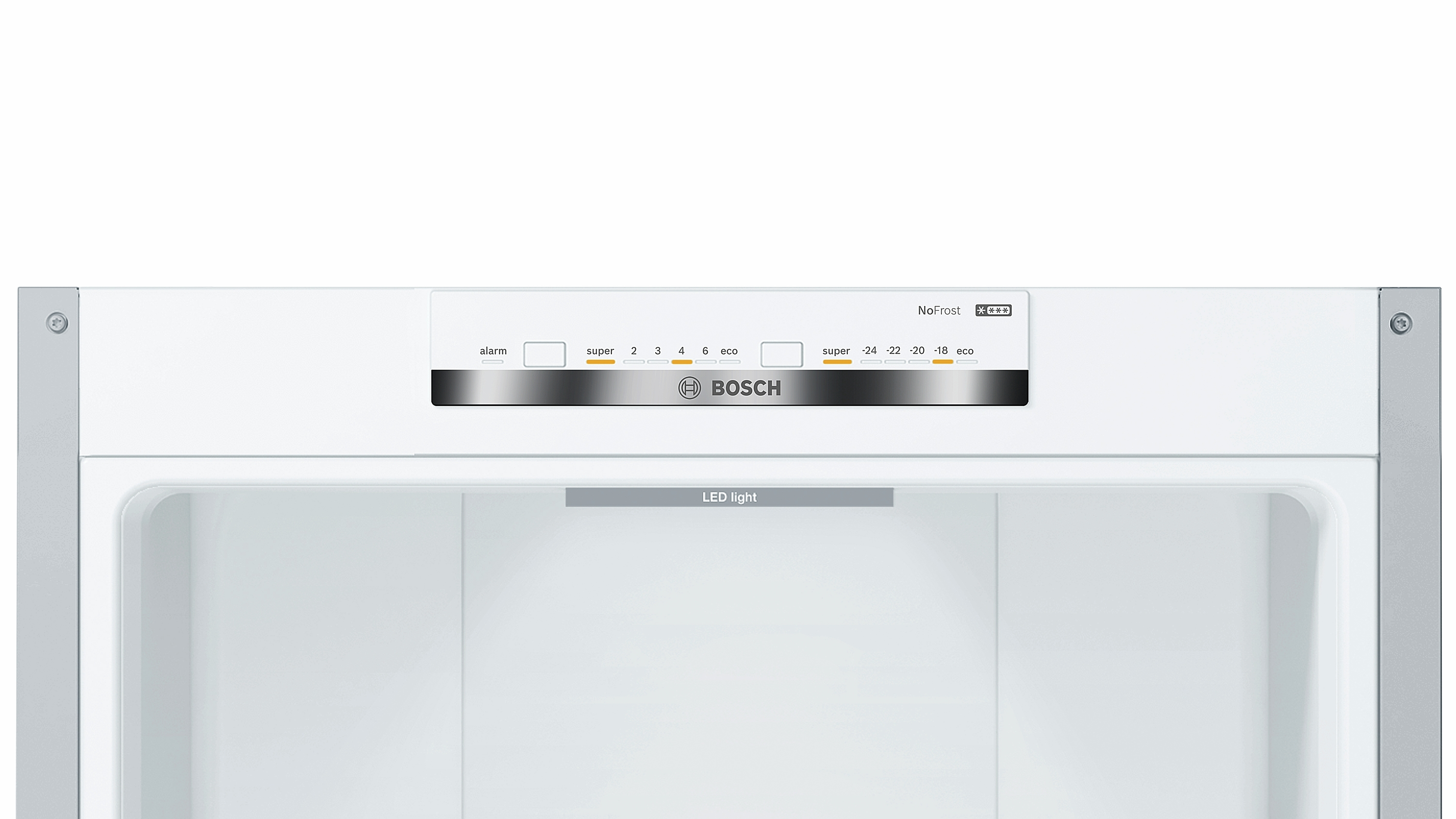 BOSCH KGN 392 IDA Serie 4 Kühlgefrierkombination (D, 400 l, 2030 mm hoch, Edelstahl/Chrome-Inox Metallic)