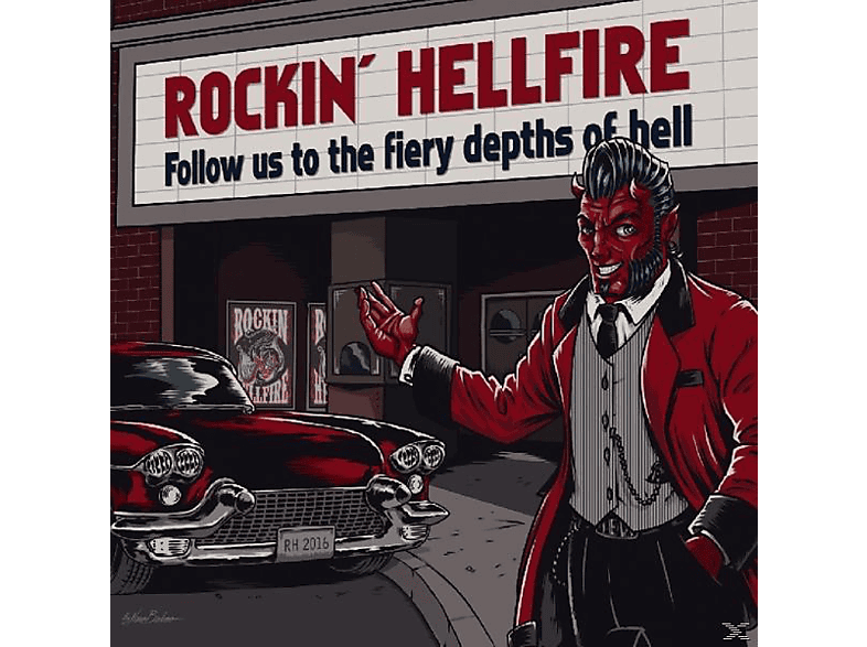 Rockin Hellfire - Follow Us To The Fiery Depths Of Hell  - (CD)