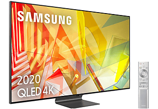 REACONDICIONADO TV QLED 75" - Samsung QE75Q95T, UHD 4K, 3840x2160 píxeles, 4 HDMI, 1 USB, Audio digital, Negro