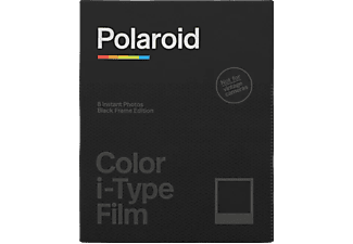 POLAROID színes i-Type Film, fotópapír, Black Frame Edition, i-Type kamerához, 8db instant fotó