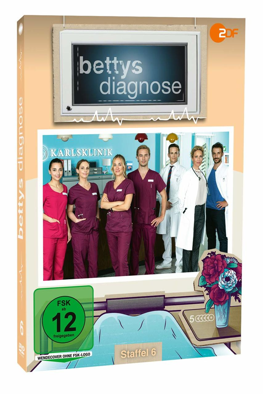 DVD-Cover für Bettys Diagnose, eine deutsche Show, mit Schauspielern und Titel.