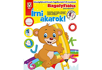 Jánossy-Kármán Mónika - BagolyFióka - Írni akarok! - Kreatív foglalkoztató