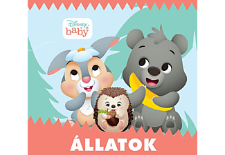 Manó Könyvek - Állatok (zörgős textil könyv) - Disney Baby