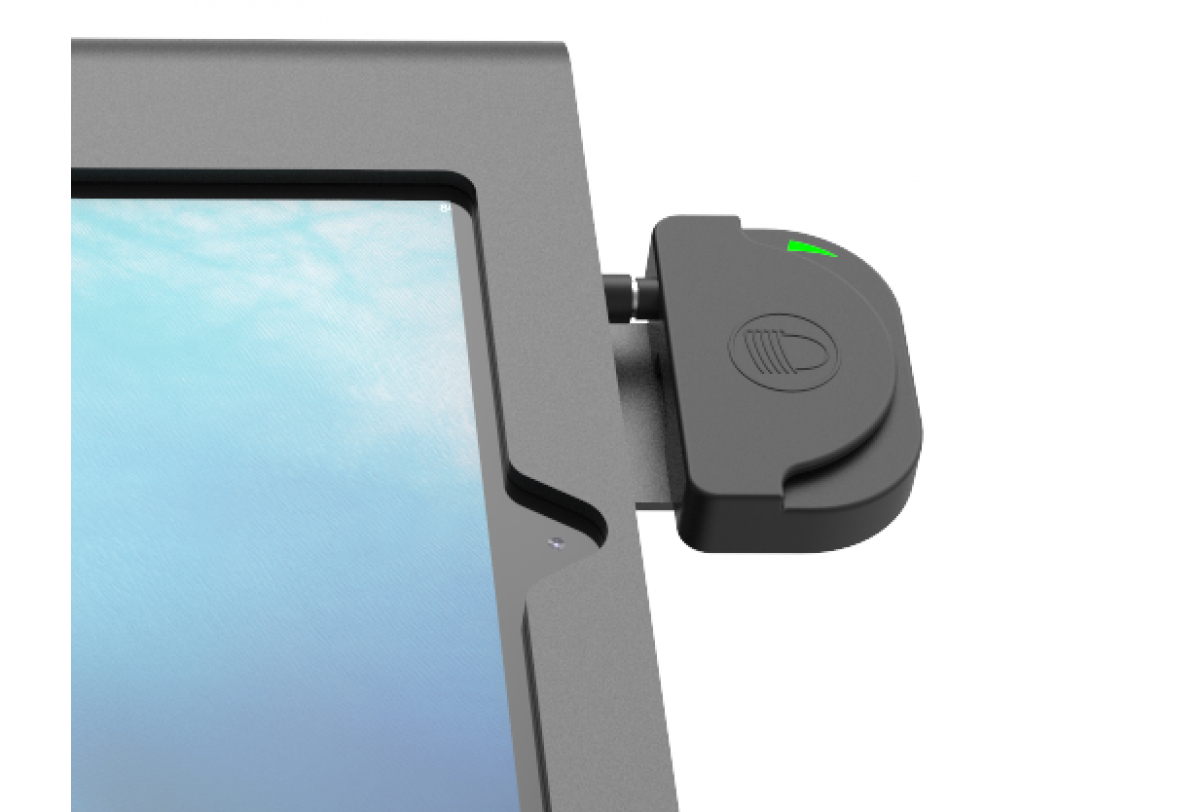 COMPULOCKS Nollie iPad Kiosk Tabletgehäuse, max. 10,2 Zoll, Schwarz
