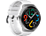 HUAWEI Watch GT 2e - Montre intelligente (Largeur : 22 mm, Fluoroélastomère, Blanc/Argent/Noir)
