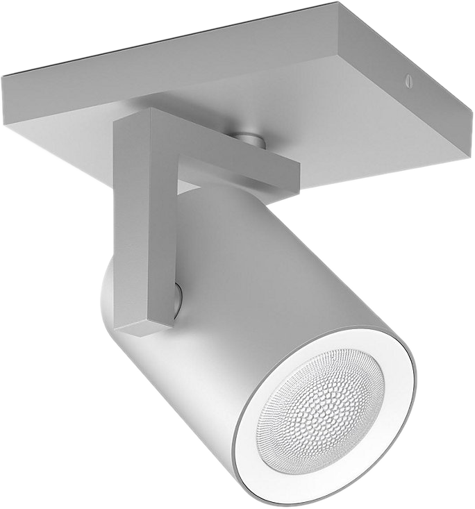 PHILIPS HUE Bluetooth Spot Argenta wit en gekleurd light (5062148P7)
