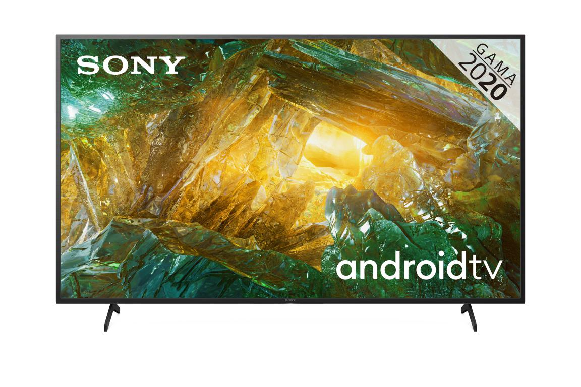 TV LED 43" - Sony KD-43XH8096, Ultra HD 4K, HDR, 4K X-Reality PRO, Triluminos, Asistente de Google, Negro