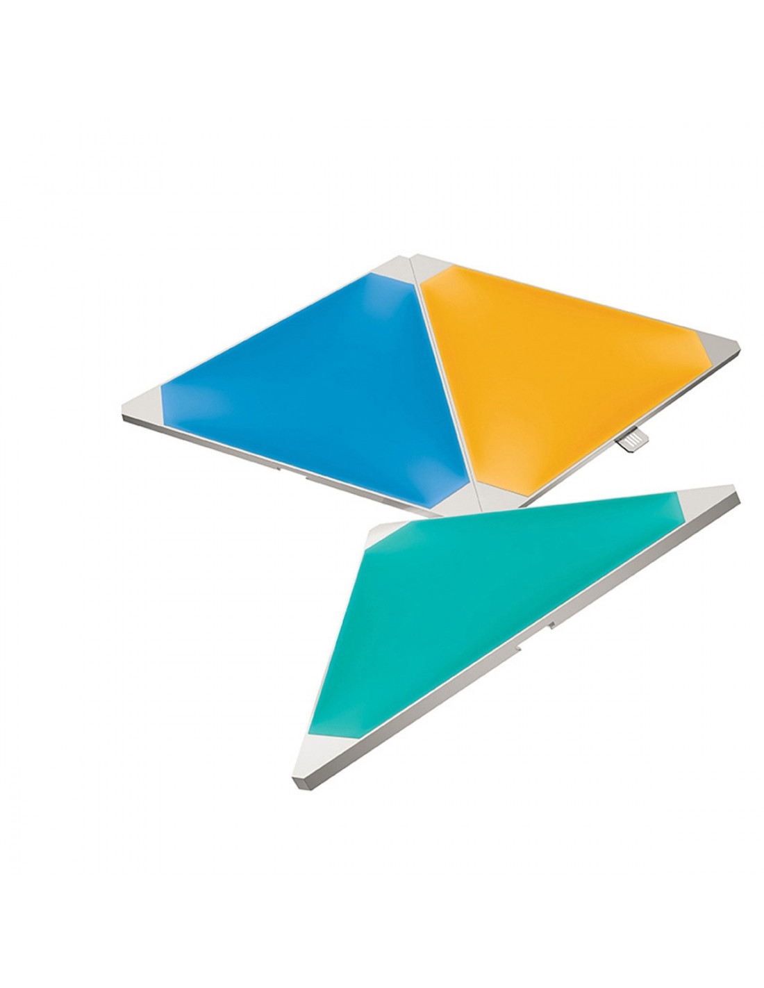 Luces LED - Nanoleaf Kit de 3 paneles LED, Extensión Aurora, Multicolor