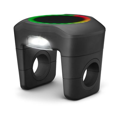 Dispositivo inteligente para bicicletas - SmartHalo SH001, Luz, Notificaciones, Función monitoreo, Negro