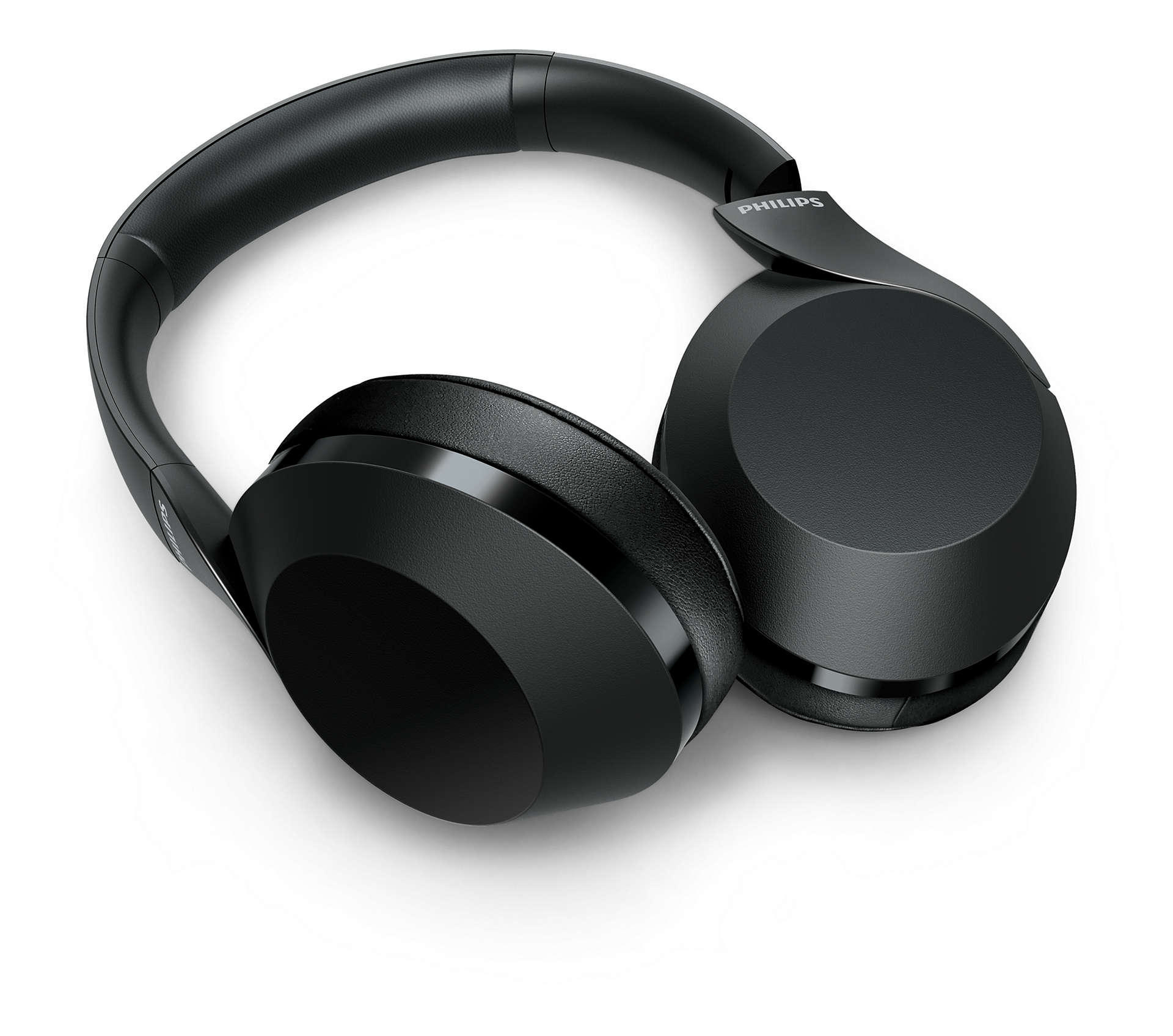 PHILIPS TAPH802BK/00, Over-ear Kopfhörer Bluetooth Schwarz
