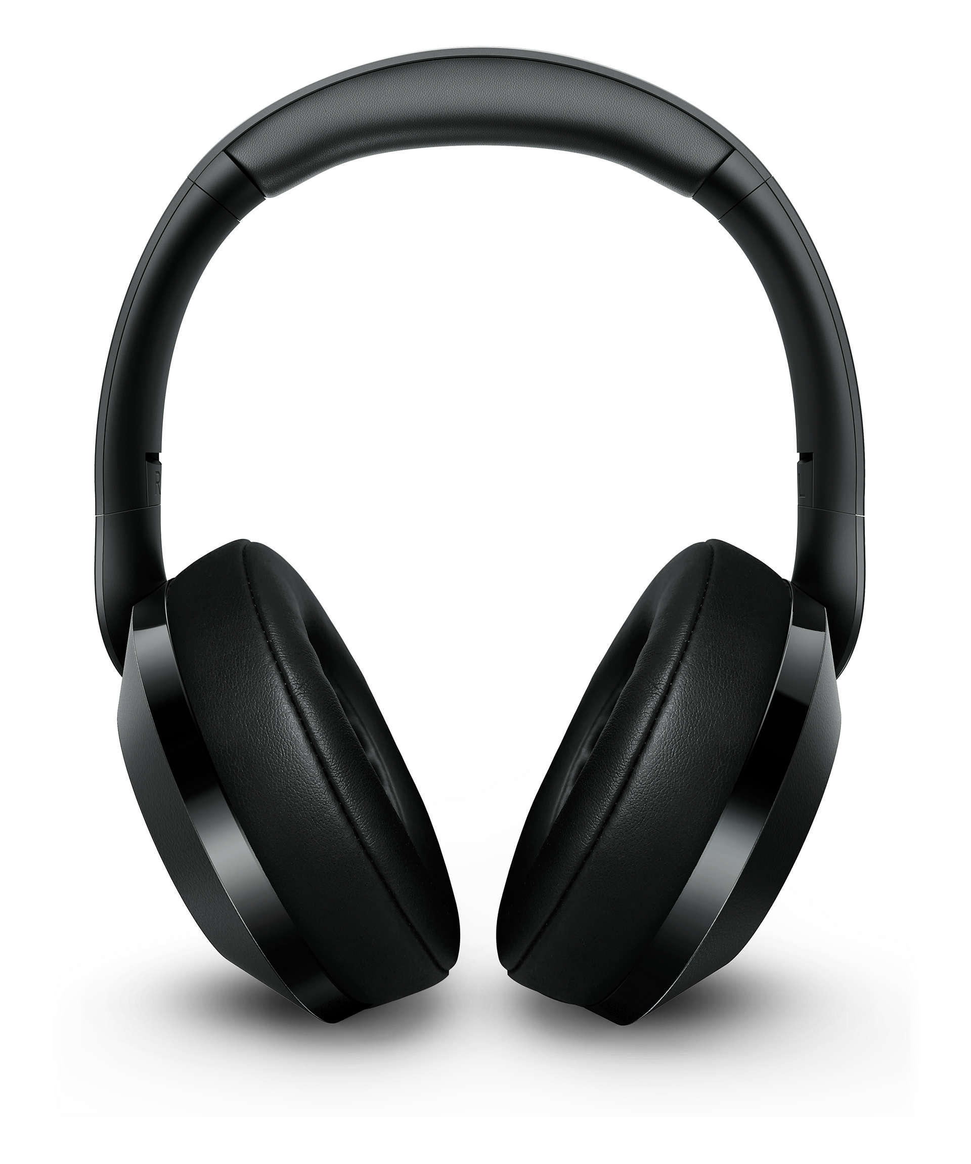PHILIPS TAPH802BK/00, Over-ear Kopfhörer Bluetooth Schwarz
