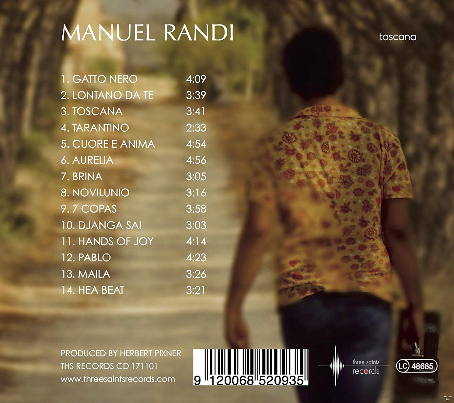 Manuel Randi - TOSCANA  - (CD)