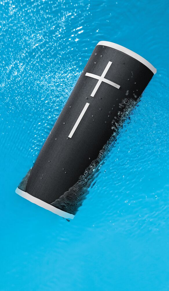 ULTIMATE EARS Megaboom 3 Bluetooth Lautsprecher, Moon, Wasserfest