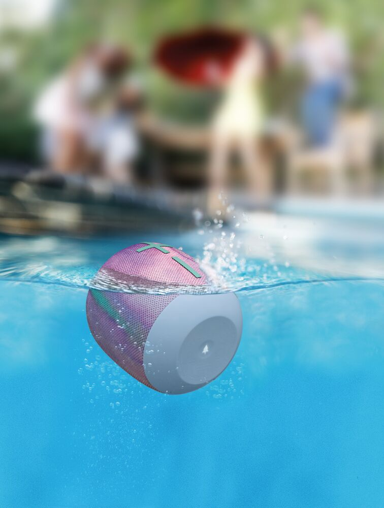 ULTIMATE EARS Wonderboom 2 Bluetooth Lautsprecher, Unicorn, Wasserfest