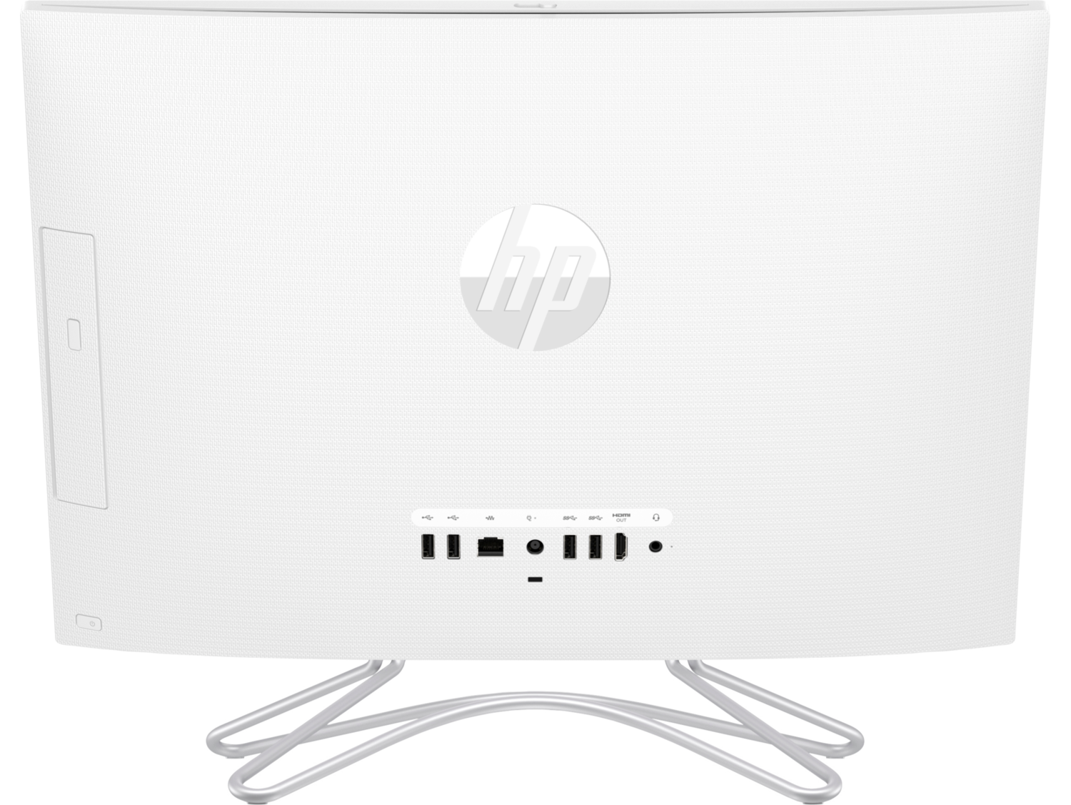 All in One - HP 24-f0095ns, 23.8" FHD, Intel® Celeron® J4005, 8 GB RAM, 256 GB SSD, FreeDOS, Blanco