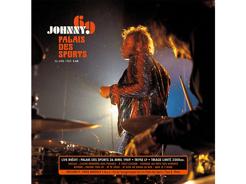 Johnny Hallyday Palais Des Sports (LP)