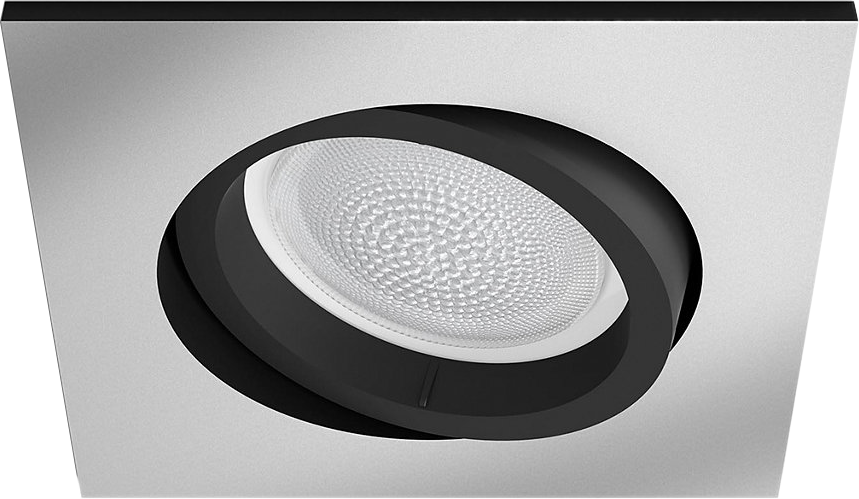 PHILIPS HUE Spot encastrable Smart Centura RGB Gris (5055148P7)