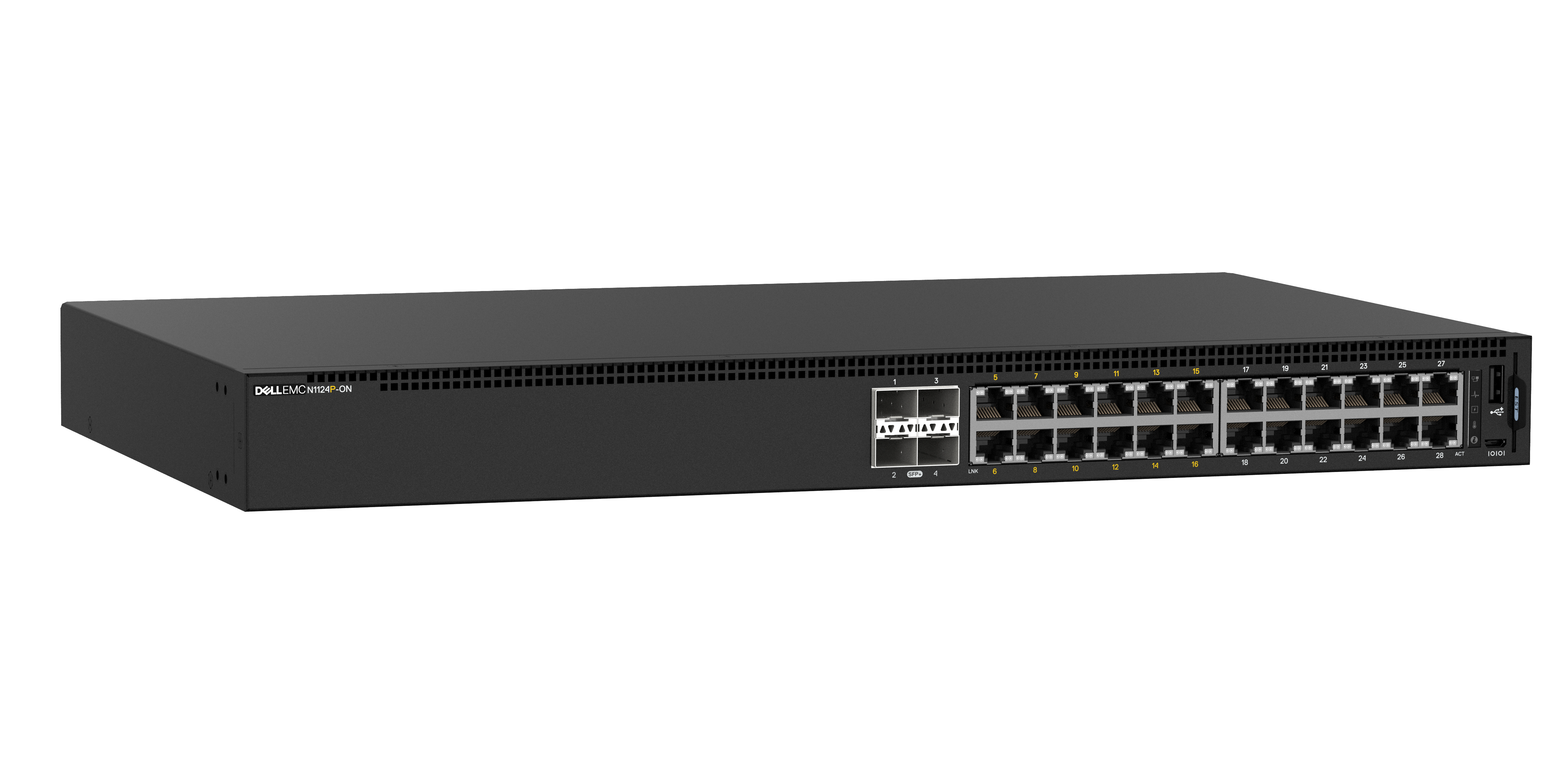 Switch - DELL N1124P-ON, Gestionado, L2, 24 Puertos