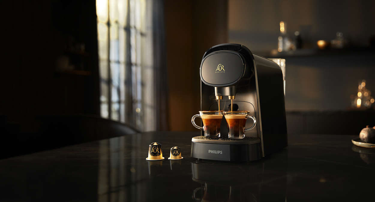 PHILIPS  Machine à capsule L'Or Barista (LM8012/60) - Machine à capsules - Noir