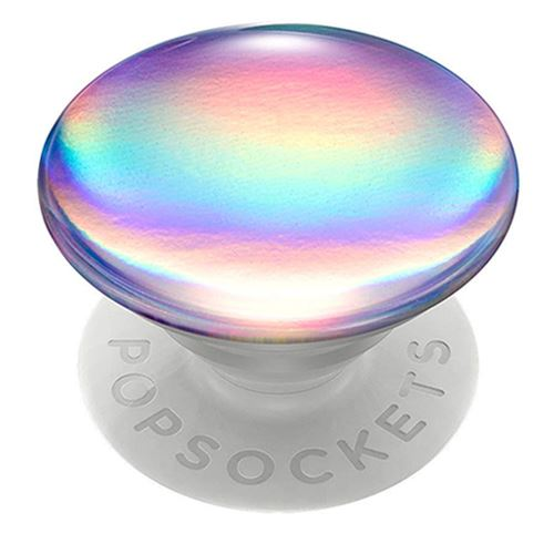 Popsockets Popgrip Soporte y agarre para tabletas con un top intercambiable rainbow orb gloss adhesivo multicolor