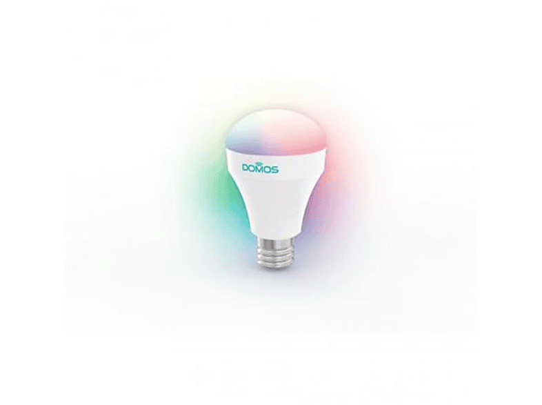 Bombilla inteligente - Domos DOMBI001, WiFi, Blanco