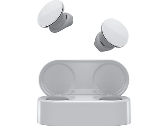 MICROSOFT Surface Earbuds - True Wireless Kopfhörer (Kabellos, True Wireless, In-ear, Weiss)