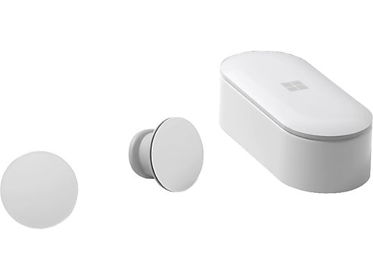 MICROSOFT Surface Earbuds - True Wireless Kopfhörer (Kabellos, True Wireless, In-ear, Weiss)