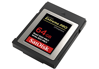 SANDISK Extreme Pro, CFexpress Speicherkarten, 64 GB, 1500 MB/s
