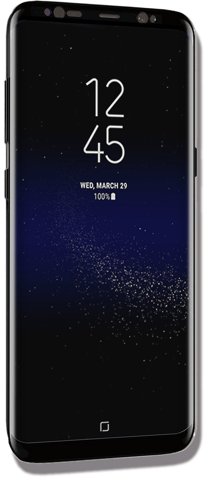 SAMSUNG QRECO Schutzglas (für Samsung Galaxy S8)