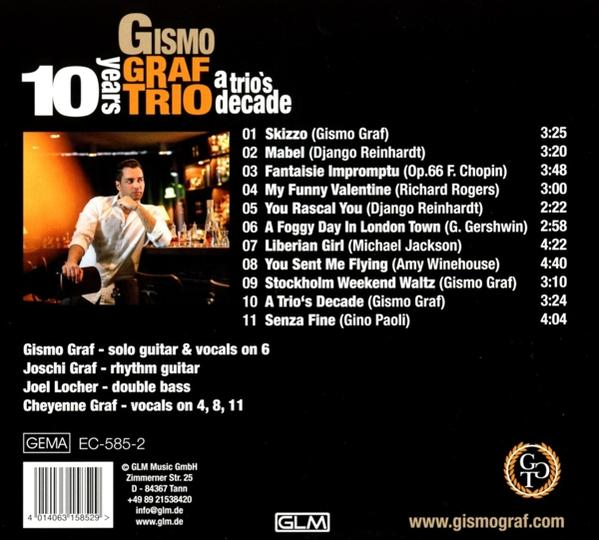 Gismo Graf Trio - A Trio's Decade  - (CD)