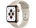 APPLE Watch Series 5 GPS + Cellular, 44mm Arany rozsdamentes acél tok Stone sportszíjjal