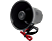 HOMASITA Egyszólamú sziréna, 12V, 20W, 100x105 cm