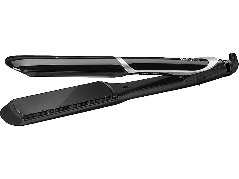 BABYLISS ST397E Advanced Ceramic hajvasaló, eltávolítható fésűkkel, fekete-ezüst kivitel