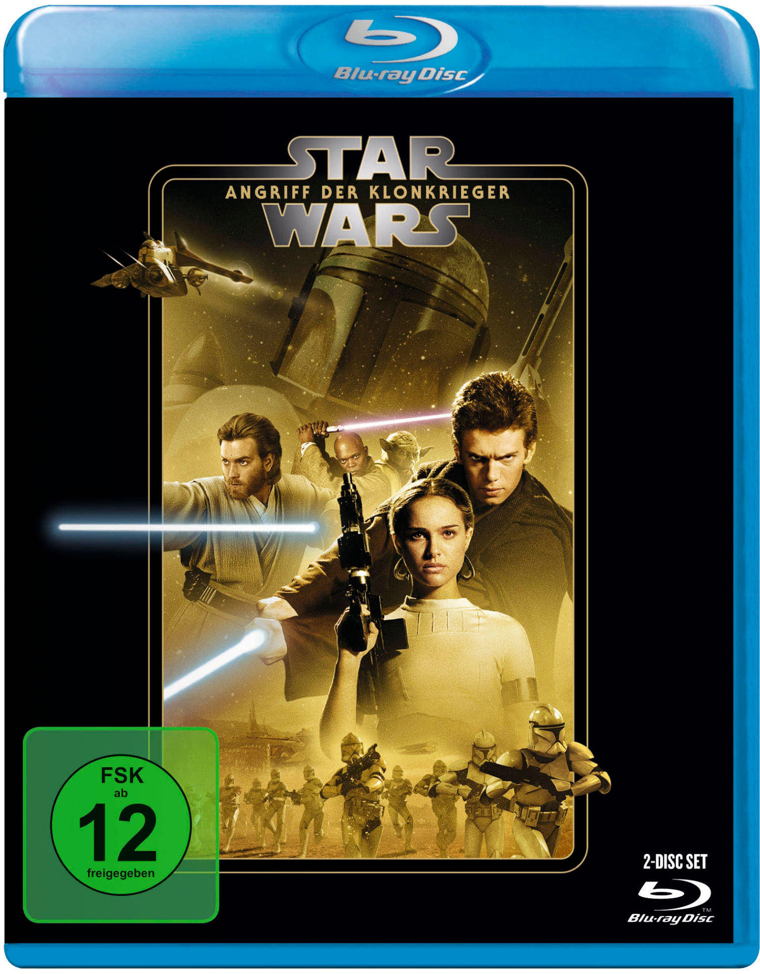 Star Wars: Blu-ray Klonkrieger II Episode Angriff - der