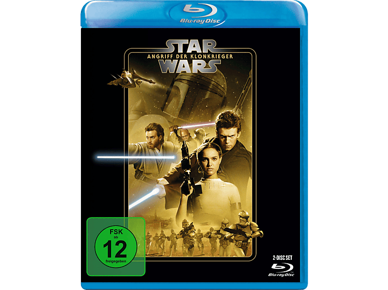 Blu-ray der II - Klonkrieger Angriff Episode Star Wars: