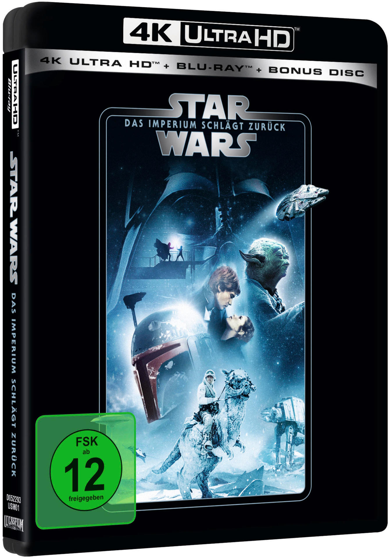 Filmkiste mit dem Filmtitel Star Wars auf der Vorderseite.