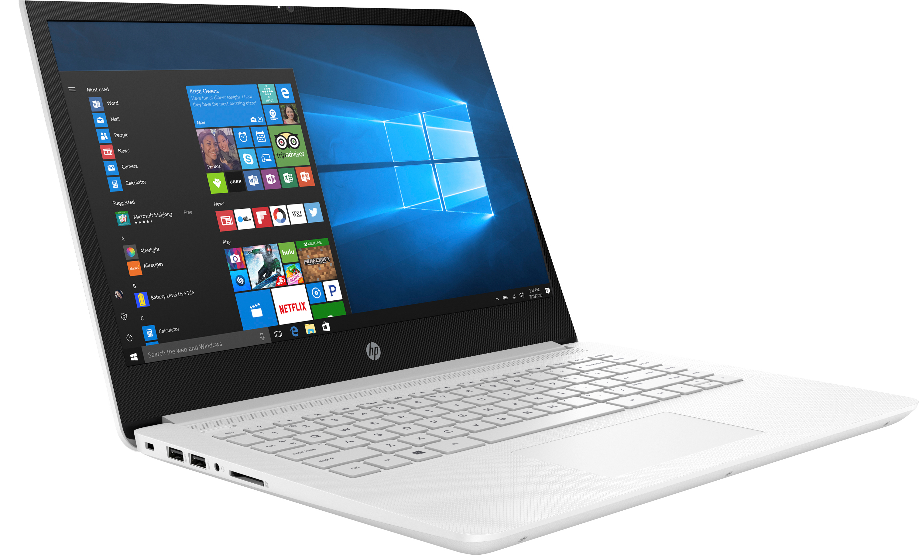 HP 14-BP030NG - 14 Zoll - Intel® Celeron® N3060 - 4 GB - 64 GB - Intel® HD 400 - Windows 10 Home (64 Bit)