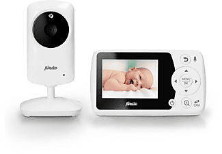 ALECTO DVM-64 Babyfoon met camera en 2.4" kleurenscherm, wit